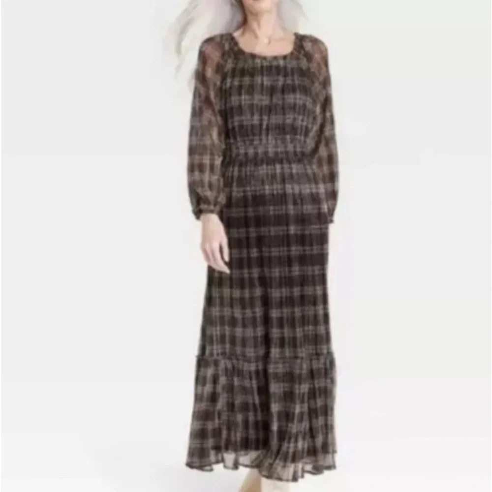 1X shimmery sparkly holiday dress plus size - Picture 5 of 14